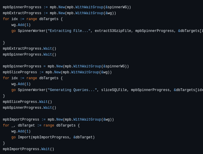 custom database tool